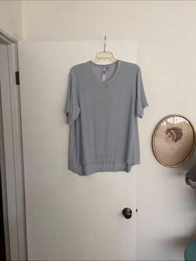 Wilt Light Gray Short Sleeve Crew Tee